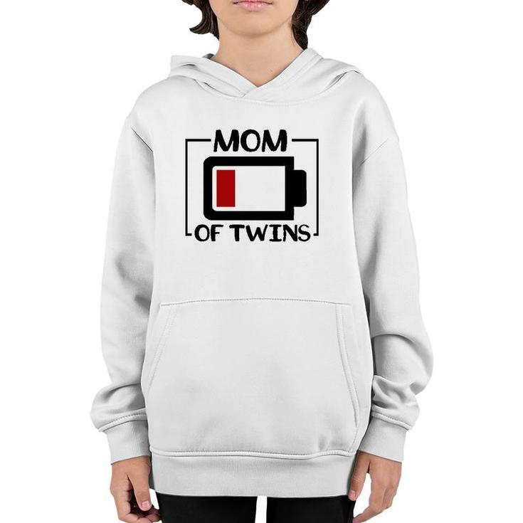 Funny Twins Mom Of Twins  Youth Hoodie