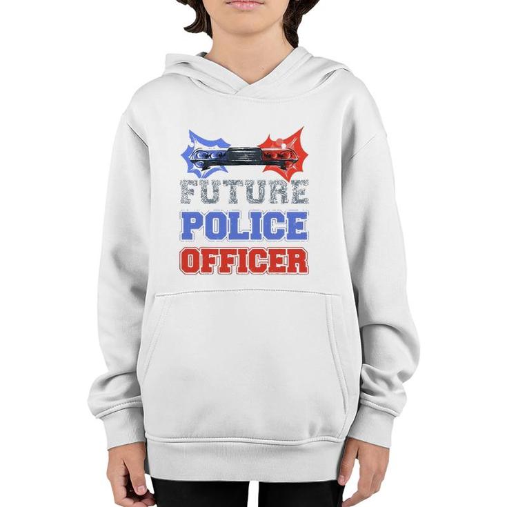 Future Police Officer Gift Idea For Deputys And Help Sherrif Youth Hoodie