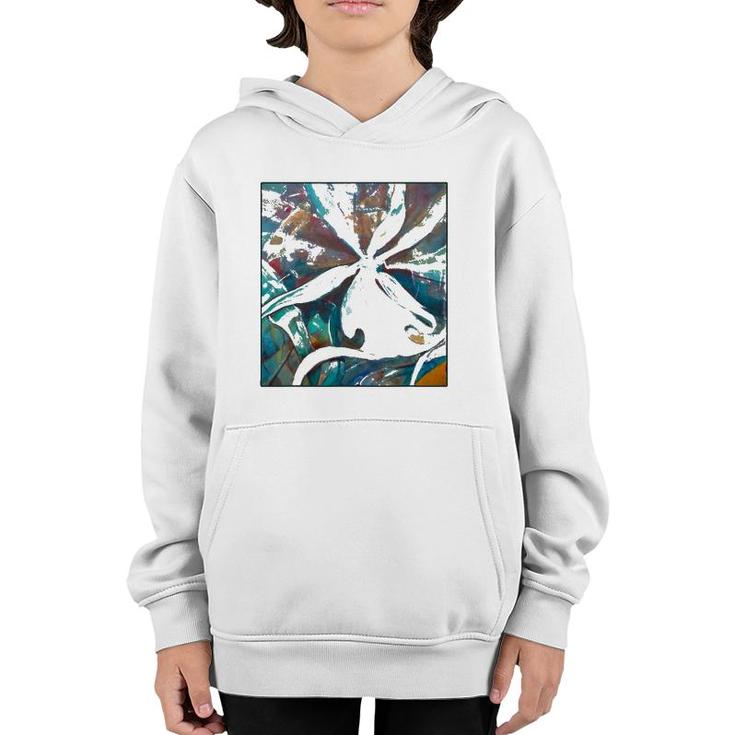 Ghost Orchid Flower Is A Great Gift For Any Lover Of Nature Youth Hoodie