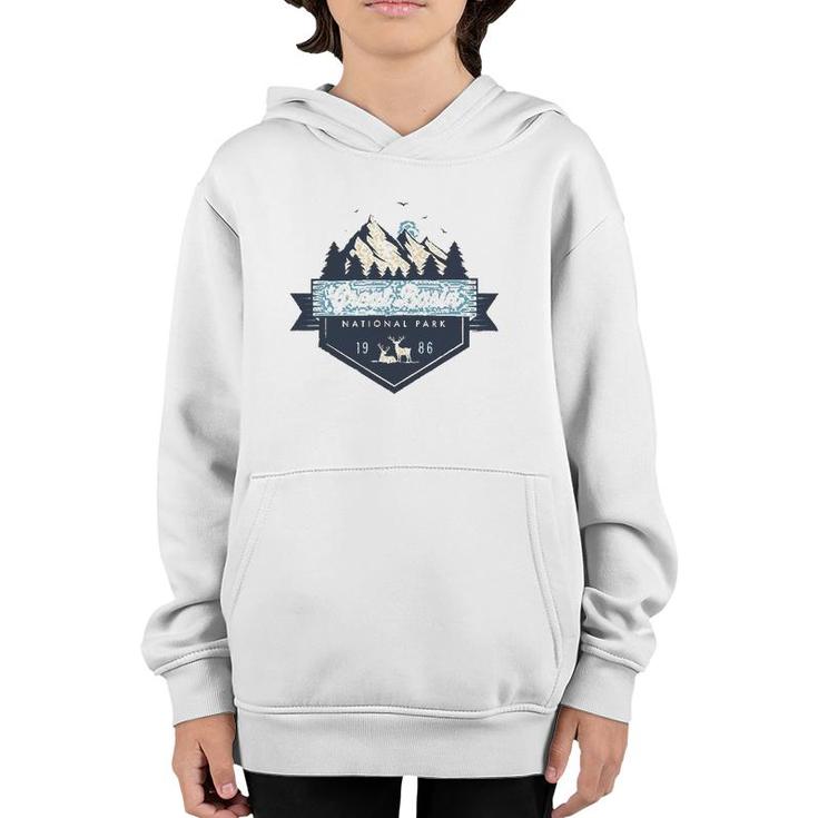 Great Basin National Park Cool Vintage Mountain Youth Hoodie