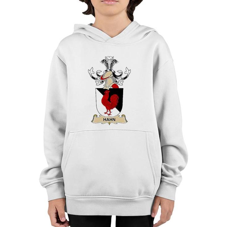 Hahn Coat Of Arms - Family Crest Youth Hoodie