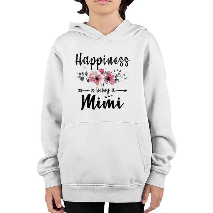 Happiness Is Being A Mimi  Mother's Day Gift Youth Hoodie