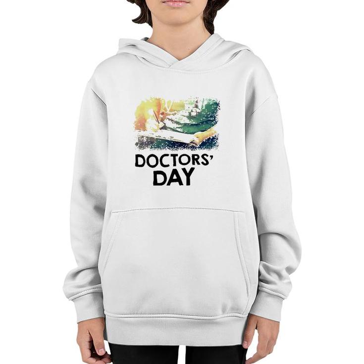 Happy Doctor's Day March 30Th Doctors's Day Youth Hoodie
