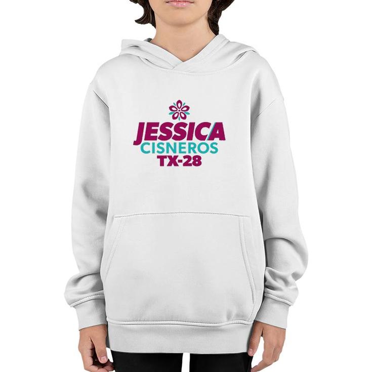 Jessica Cisneros Tx 28 Jessica Cisneros For Congress Youth Hoodie