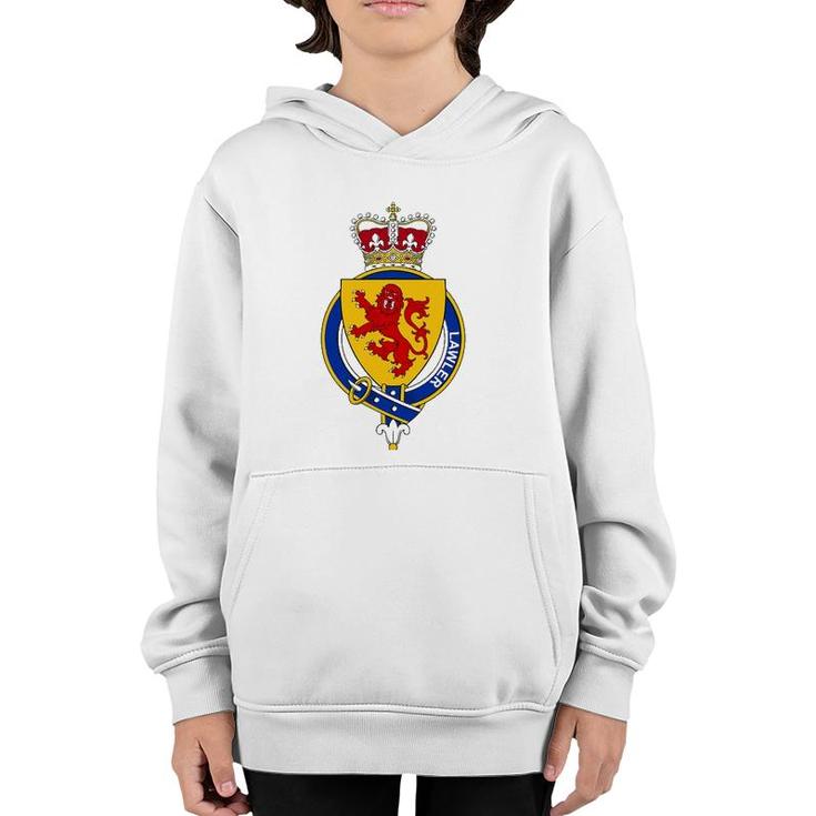 Lawler Coat Of Arms - Family Crest Youth Hoodie