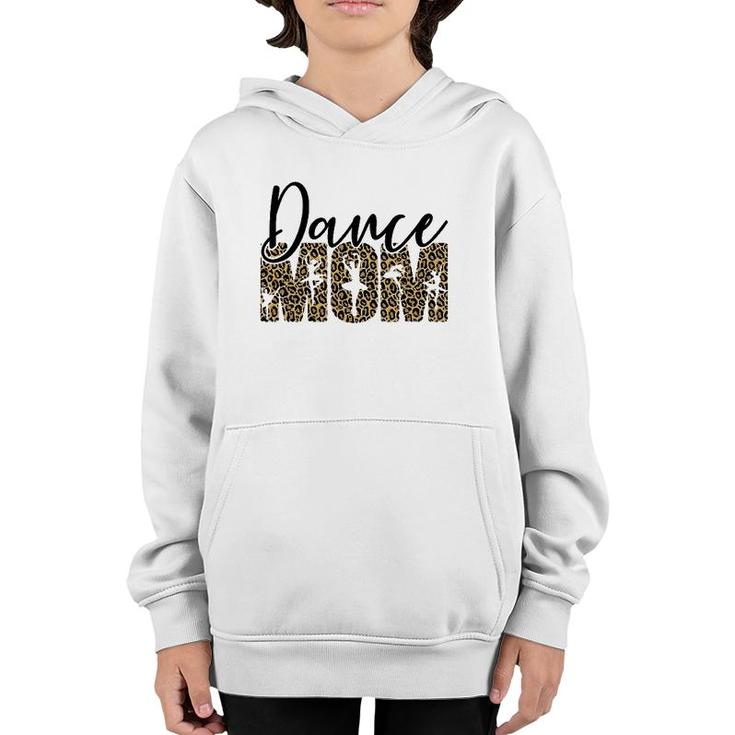 Leopard Dance Mom, Novelty Dance Mom , Mother's Day Youth Hoodie