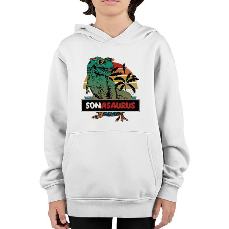 Matching Family Sonasaurusrex - Son Youth Hoodie