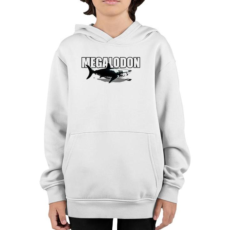 Megalodon King Of The Ocean Youth Hoodie