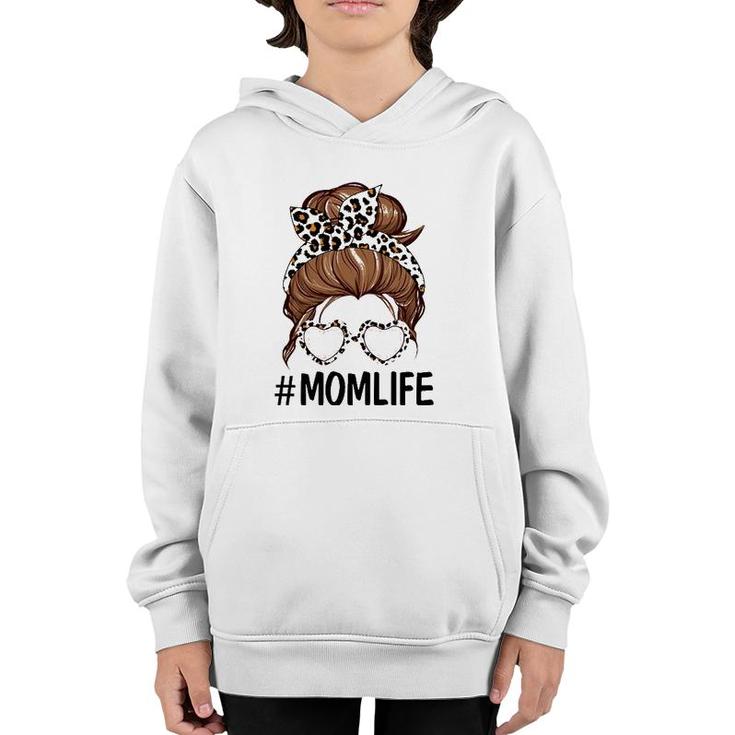 Momlife Kidlife Mama And Mini Mommy And Me Matching Outfit Youth Hoodie