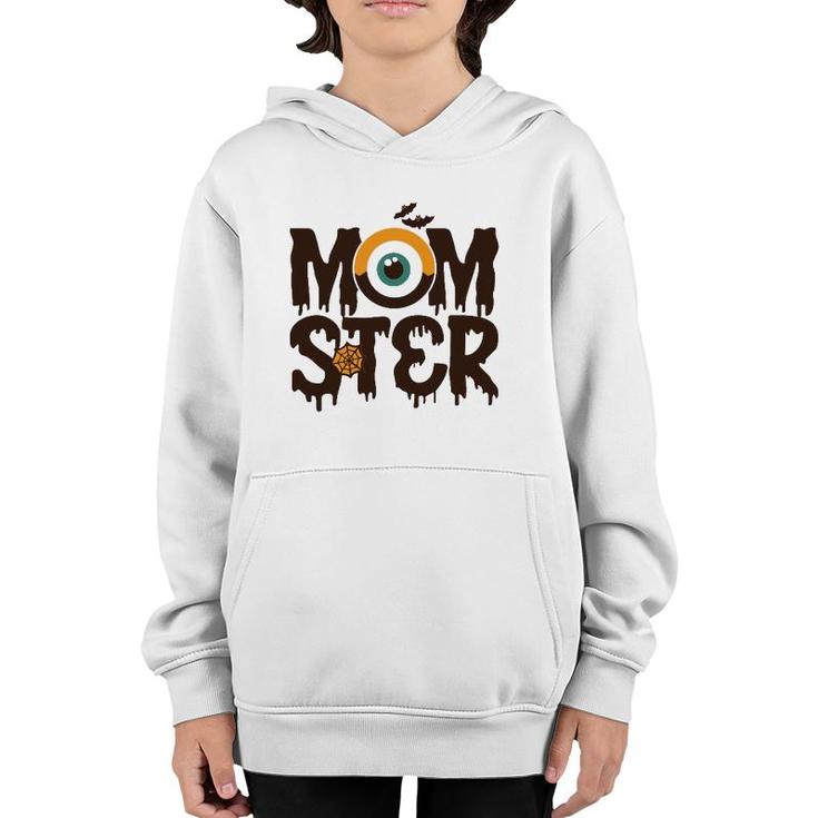 Momster Halloween  Mom Mother Youth Hoodie