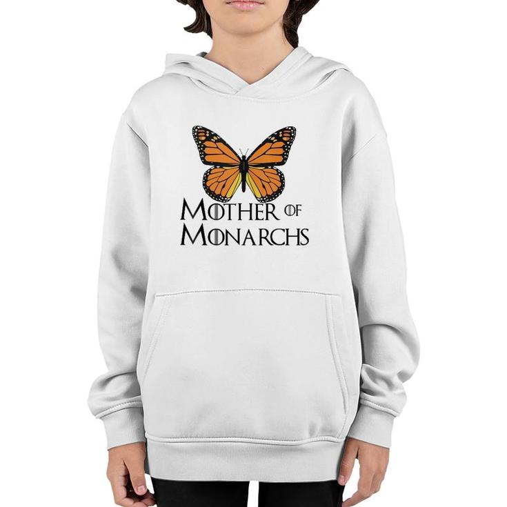 Mother Of Monarchs Milkweed Monarch Butterfly Gift  Youth Hoodie