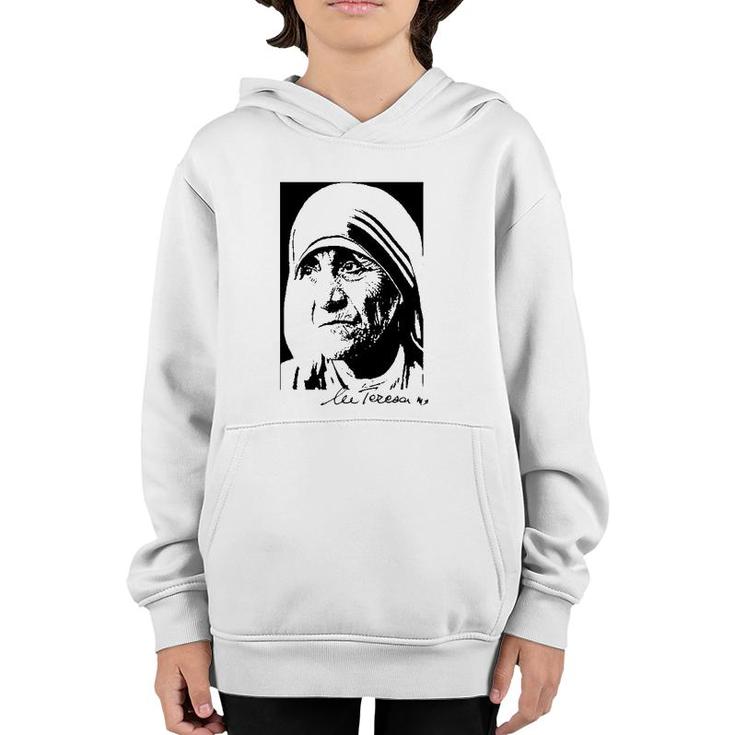 Mother Teresa De Calcutta Catholicism Youth Hoodie