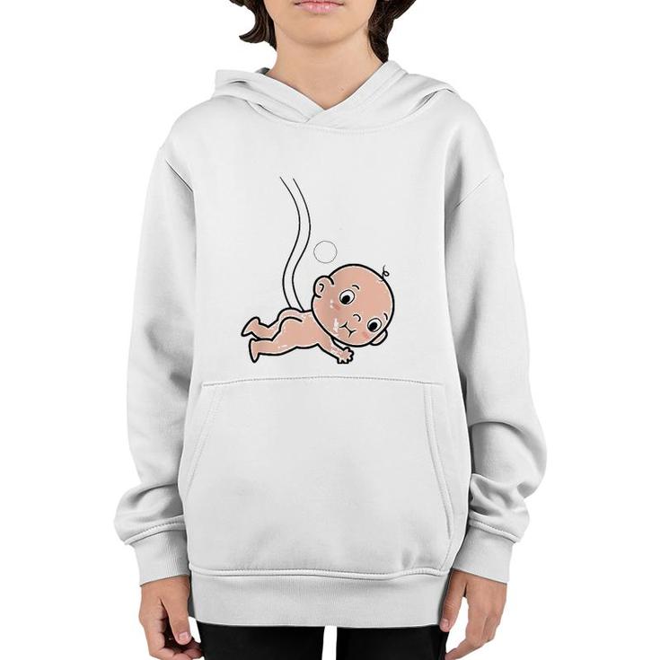 Motherhood, Future Mothers, New Mom, Pregnant Women Youth Hoodie