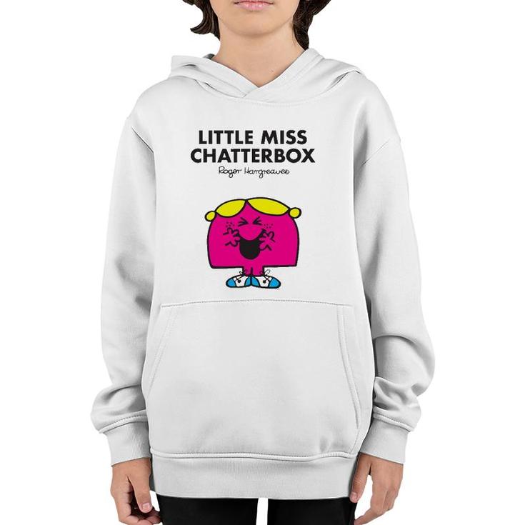 Mr Men Little Miss Chatterbox Youth Hoodie