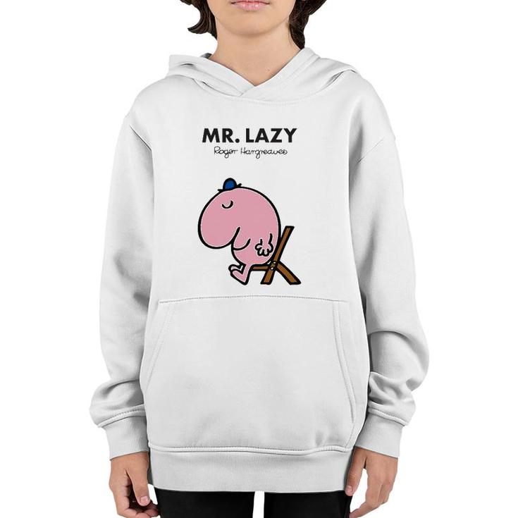 Mr Men Mr Lazy Roger Hargreaves Youth Hoodie