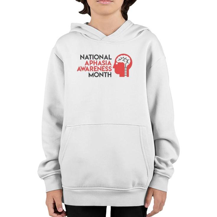 National Aphasia Awareness Month Youth Hoodie