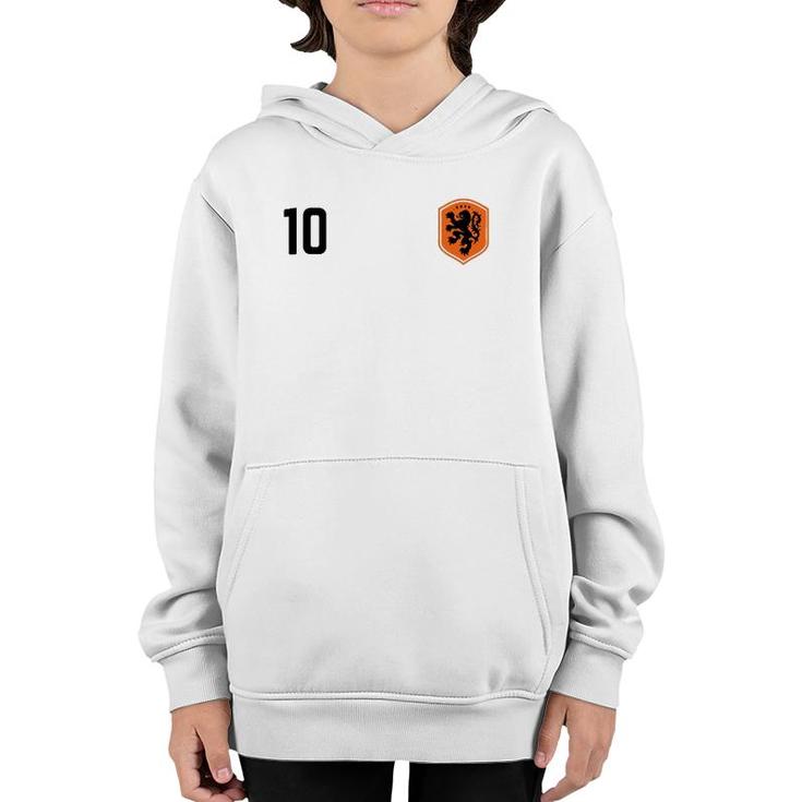 Netherland Soccer Jersey 2020-2021 Euros Dutch Football Fan Youth Hoodie