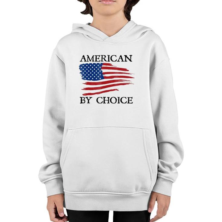 New Citizenship American By Choice Proud Citizen Youth Hoodie