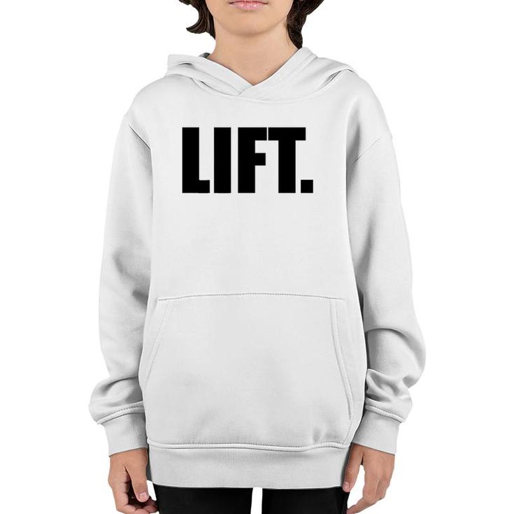 Official 1700Lb Total Club  Powerlifting Fitness Youth Hoodie