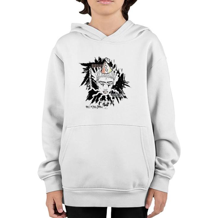 Oh I'm The Fool Art Music Lover Gift Youth Hoodie