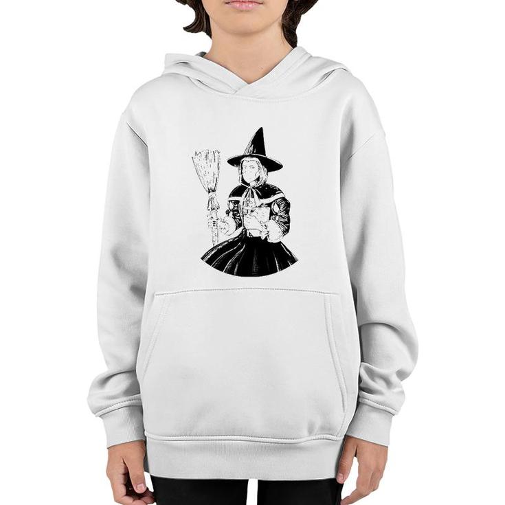 Old World Witch New World Problems Youth Hoodie