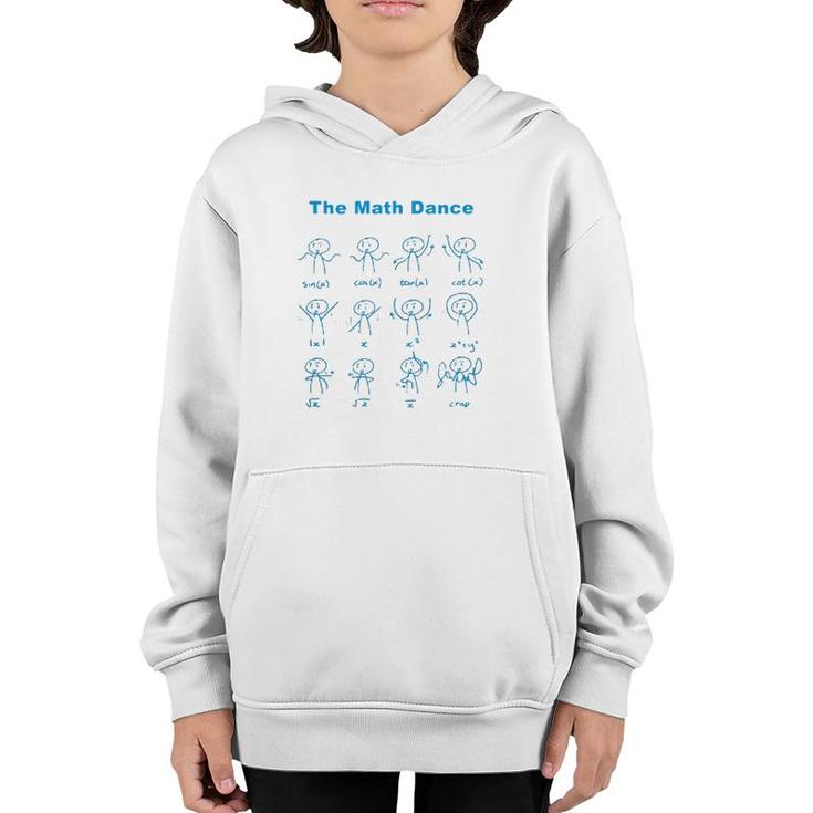 Original The Math Dance Funny Trig Function Youth Hoodie