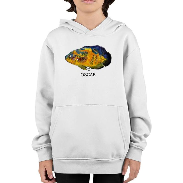 Oscars Freshwater Aquarium Fish Youth Hoodie