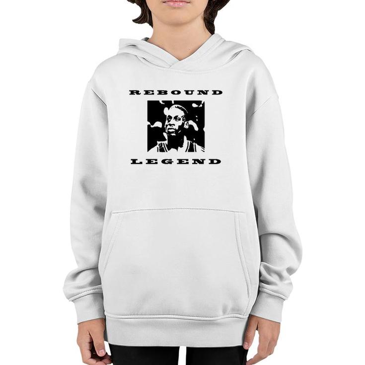 Pay Homage To The Greatest Rebounder Of All Time Youth Hoodie