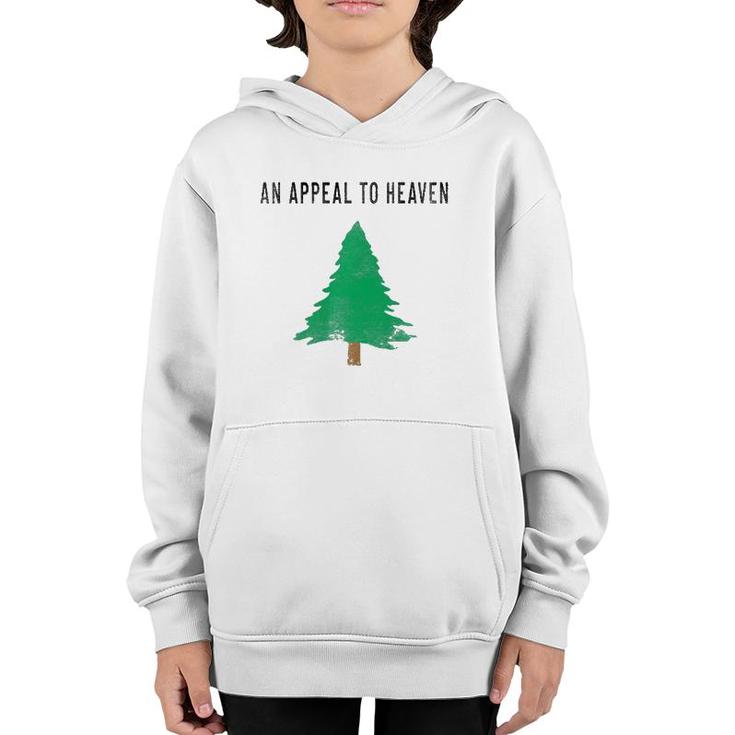 Pine Tree Flag An Appeal To Heaven Big Style American Usa  Youth Hoodie