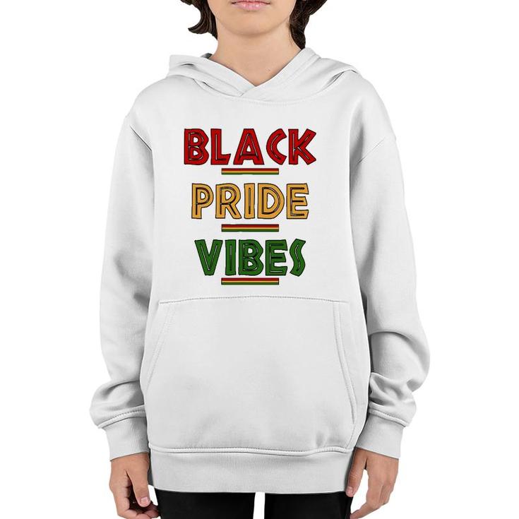 Proud To Be Black Afro American History Gifts Youth Hoodie