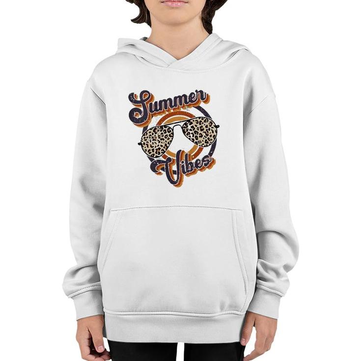 Retro Summer Vibes  Youth Hoodie