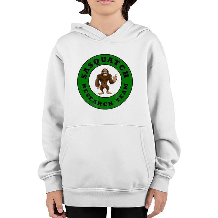 Sasquatch Research Team Bigfoot Youth Hoodie