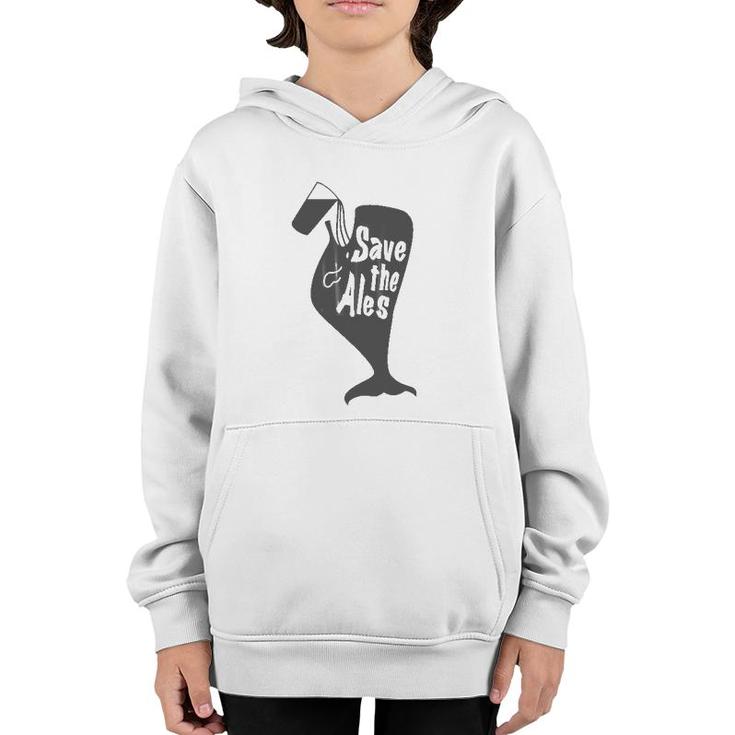 Save The Ales, Funny Youth Hoodie
