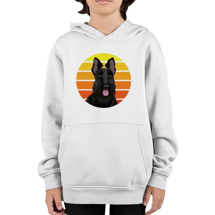 Scottish Terrier Dog Lover Gift Youth Hoodie
