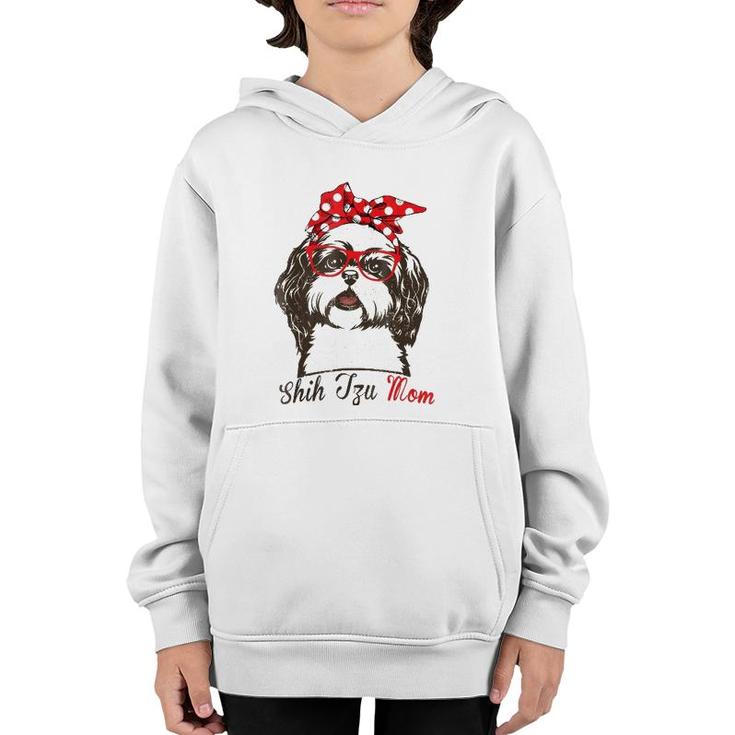 Shih Tzu Mom  For Dog Lovers-Mothers Day Youth Hoodie