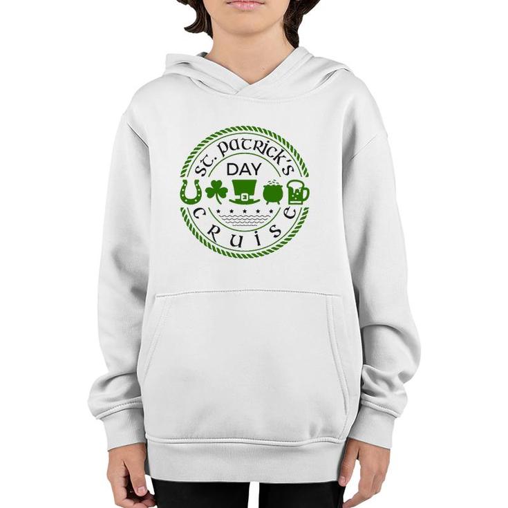St Patrick's Day Cruise Beer Youth Hoodie