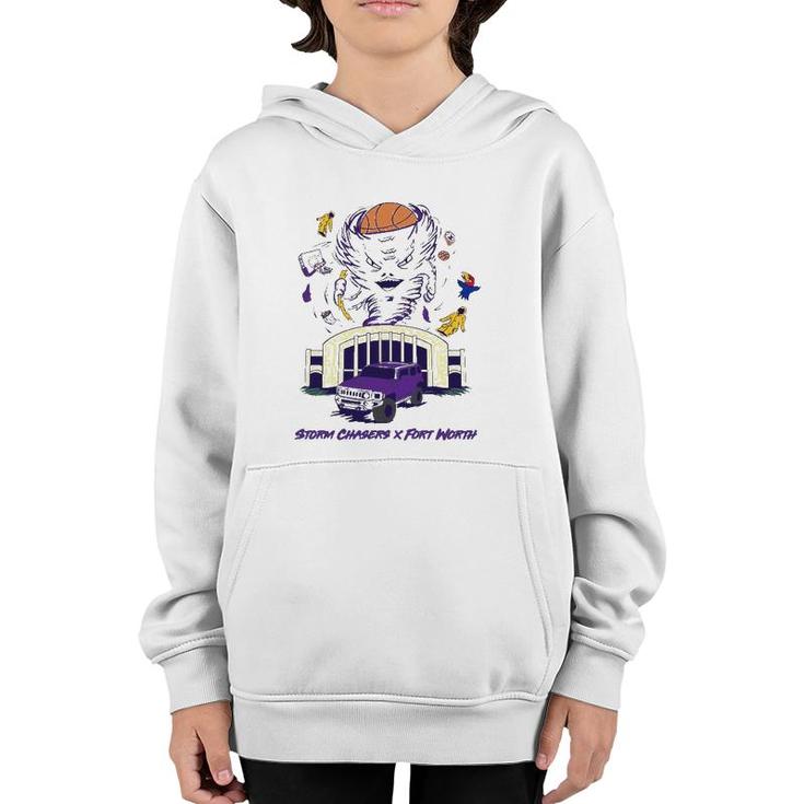 Storm Chasers X Fort Worth Basketball Youth Hoodie
