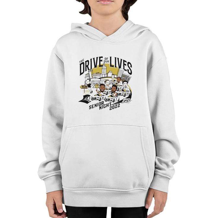 The Drive Of Lives Senior Night 2022 Big East Conference Youth Hoodie