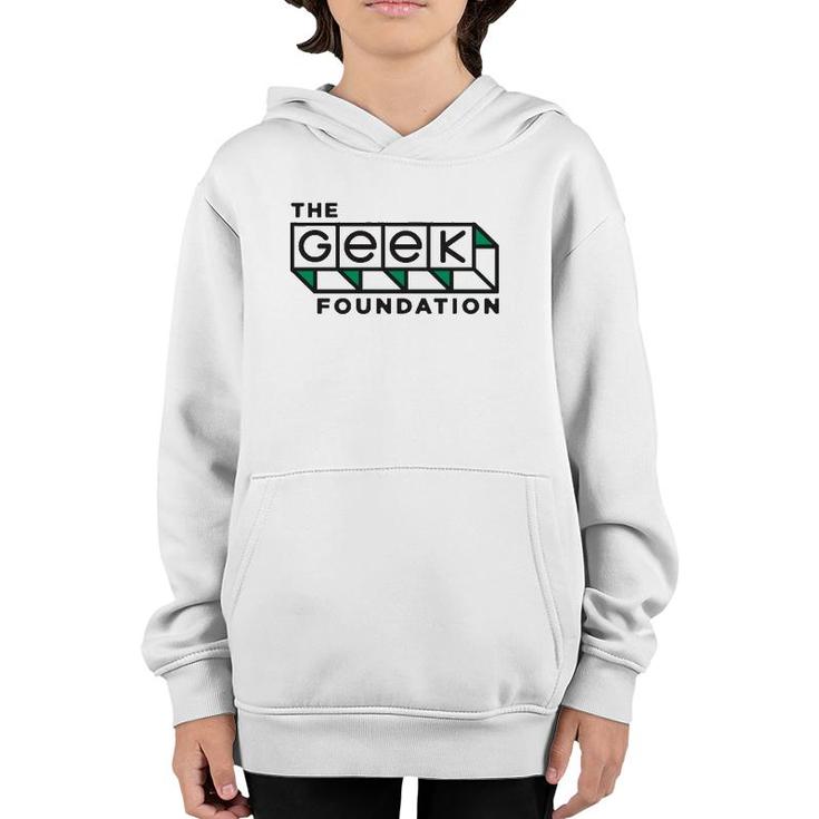 The Geek Foundation Techie Gift Green  Youth Hoodie