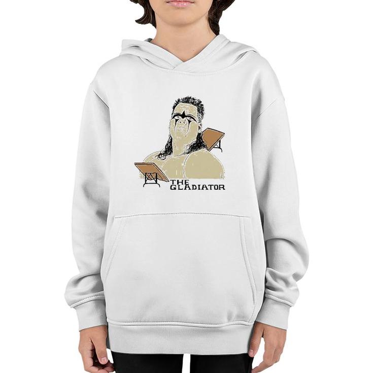 The Gladiator Portrait Gift Youth Hoodie