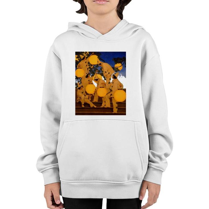 The Lantern Bearers Famous Painting By Parrish Youth Hoodie