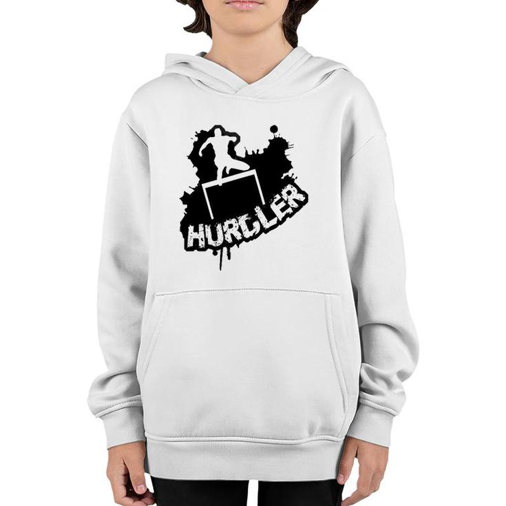 Track And Field Hurdler Youth Hoodie