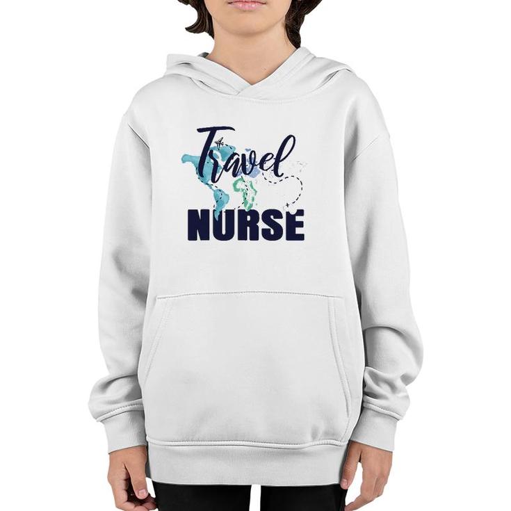 Travel Nurse Funny Rn Nursing Student Medical Assistant Gift Youth Hoodie