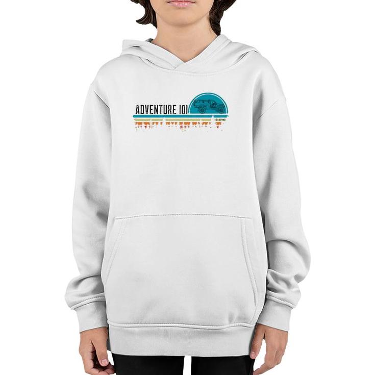 Treetops In The Sun 4-Runner Overland  Youth Hoodie