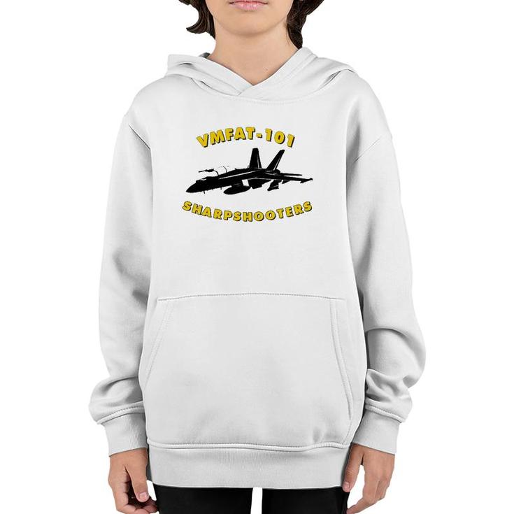 Vmfat-101 Fa-18 Fighter Attack Training Squadron Tee Youth Hoodie