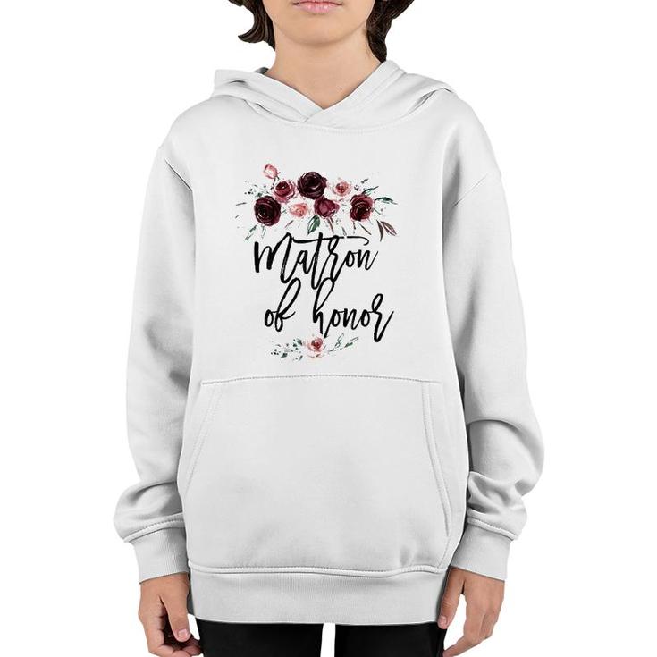Wedding Gift For Best Friend Sister Mother Matron Of Honor Youth Hoodie