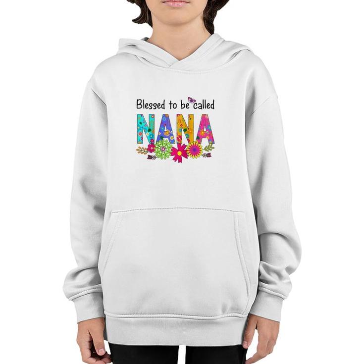 Womens - Blessed To Be Called Nana S  Youth Hoodie