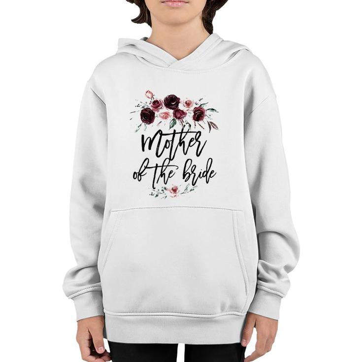 Womens Bridal Shower Wedding Gift For Bride Mom Mother Of The Bride Youth Hoodie