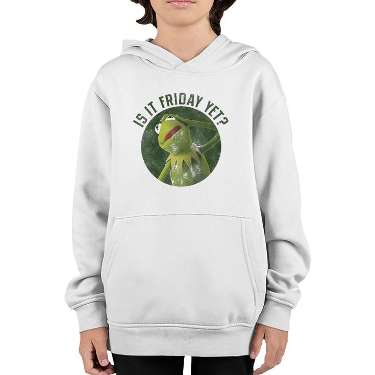 Womens The Muppet Is It Friday Yet Youth Hoodie