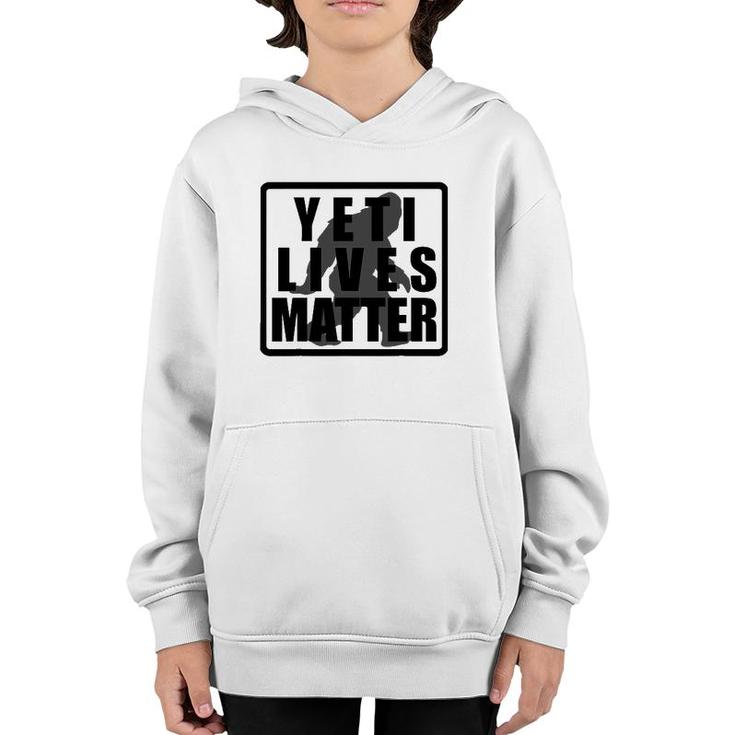Yeti Lives Matter Men Women Gift Youth Hoodie